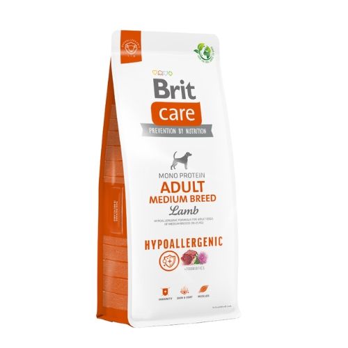 Brit Care Dog Hypoallergenic Adut Medium Lamb