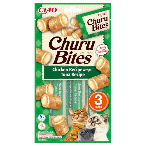 Churu Cat Bites Receta de Atún, 12 x 30 Gr