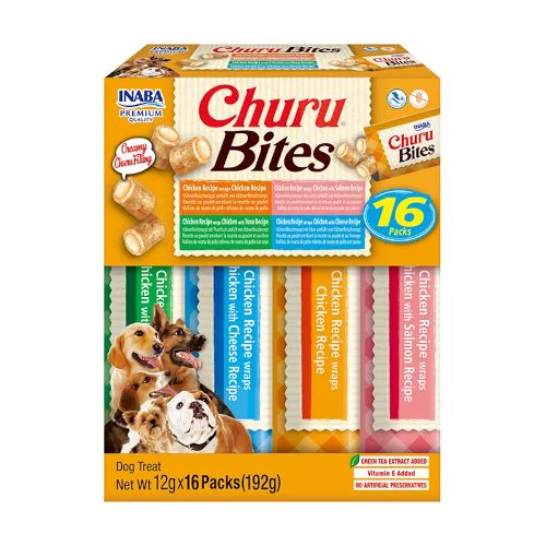 Churu Dog Bites Variedades de Pollo (16p)