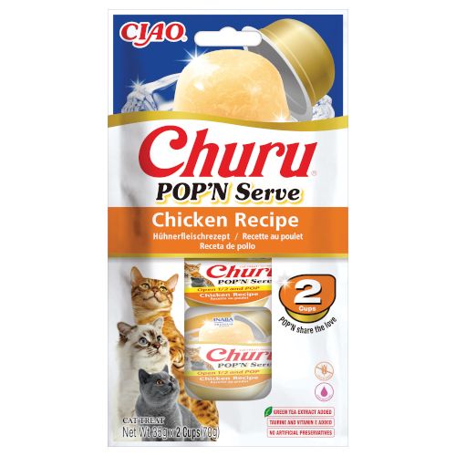 Churu Pop'n Serve Pollo, 6 x 70 Gr