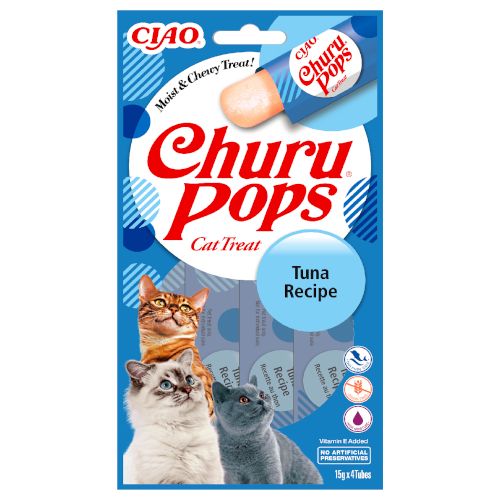 Churu Cat Pops Receta de Atún, 12 x 60 Gr