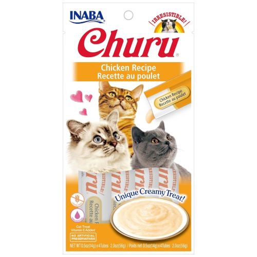 Churu Cat Receta de Pollo, 12 x 56 Gr