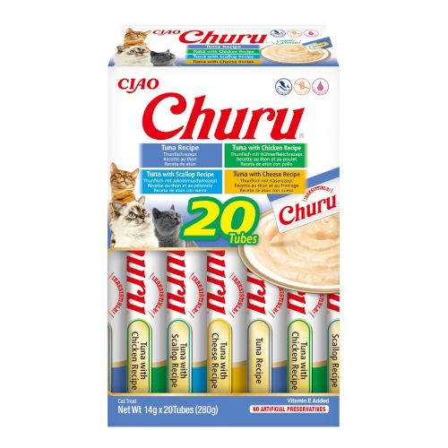 Churu Cat Variedades de Atún, 20 x 14 gr