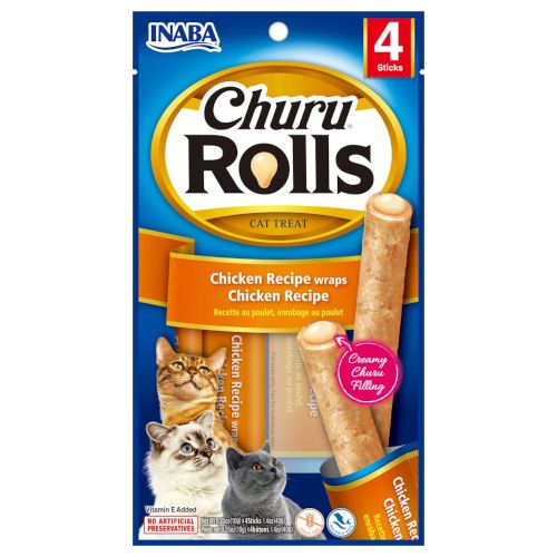 Churu Rolls Receta de Pollo, 12 x 40 Gr