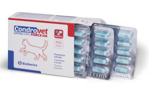 Condrovet Force HA Gatos, 45 Cápsulas
