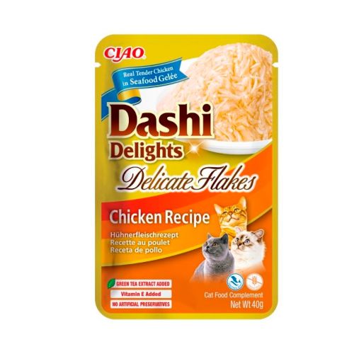 Dashi Delight Delicate Flakes Pollo, 12 x 40 Gr