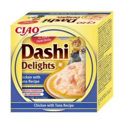Dashi Delight Pollo con Atún, 6 x 70 Gr