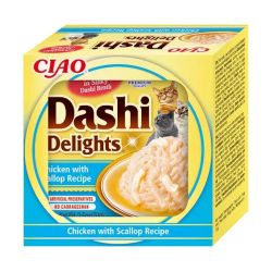 Dashi Delight Pollo con Vieira, 6 x 70 Gr