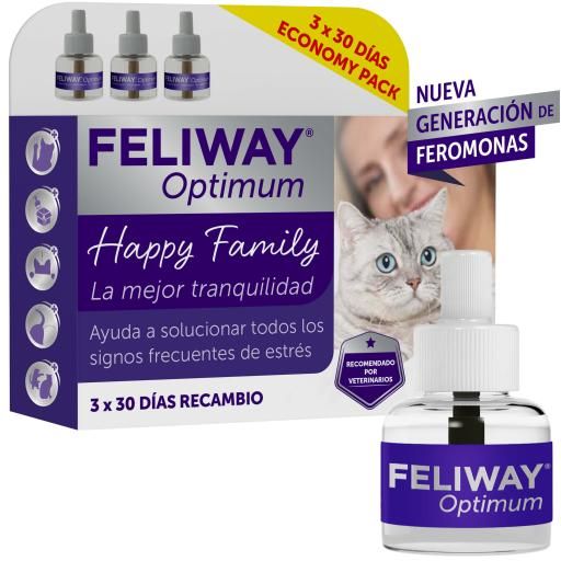 Feliway Optimum Pack 3 X Recambio