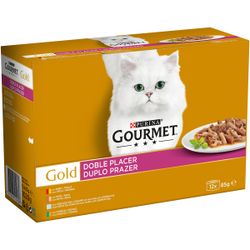 Gourmet Gold Doble Placer Pack Surtido, 12x85g