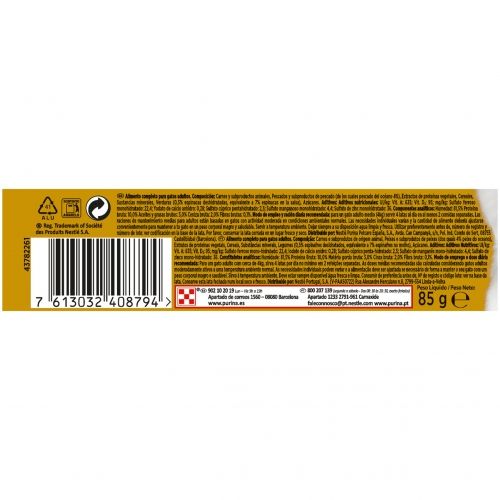 Gourmet Gold Doble Placer Pescado 85 Gr