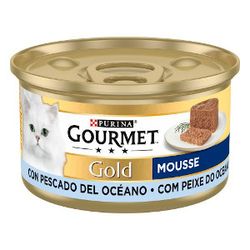 Gourmet Gold Mousse de Pescado, 85 G