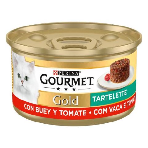 Gourmet Gold Tartelette Buey y Tomate, 85 G