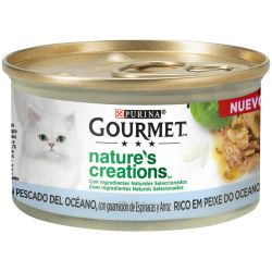 Gourmet Nature Filetes de Pescado del 0ceano, 85g