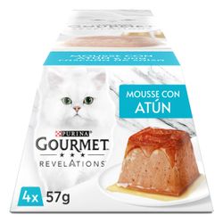 Gourmet Revelation Mousse Atún 4x57 g.
