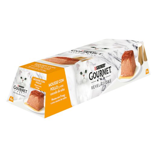 Gourmet Revelation Mousse Pescado Océano 4x57 g.