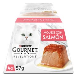 Gourmet Revelation Mousse Salmón 4x57 g.
