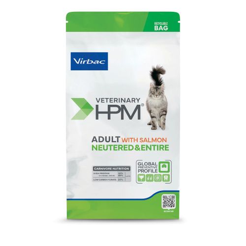 HPM Cat Adult Salmon Neutered - Entire