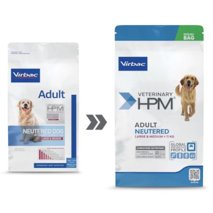 HPM Dog Adult Neutered Large - Medium