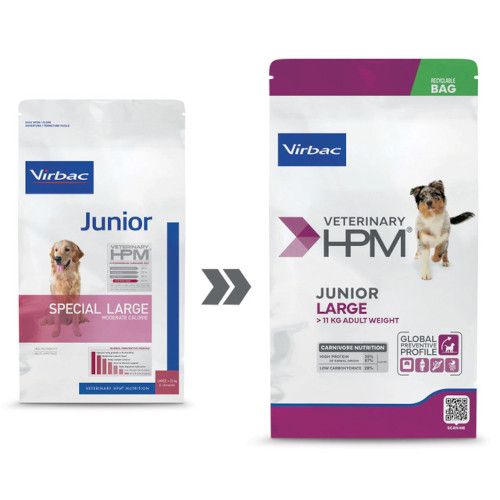 HPM Dog Junior Special Large, 12kg