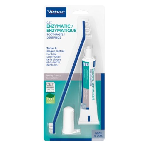 Kit Dentífrico Enzimático C.E.T. Perros y Gatos