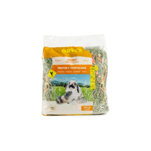 Mini Orycs Heno de Frutas y Hortalizas, 500 gr.