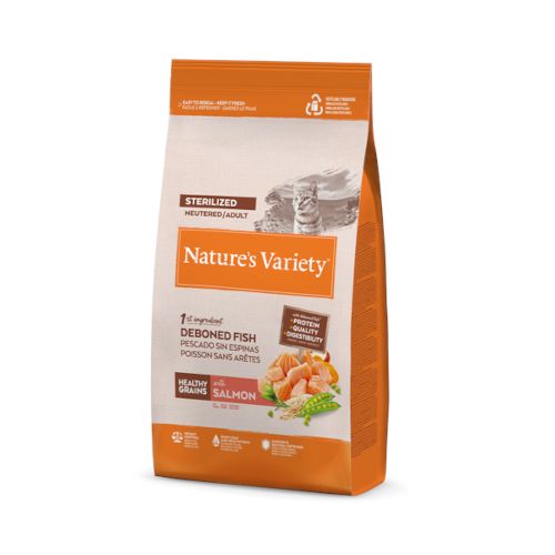 Nature's Variety Cat Sterilized Salmon Healthy Grain