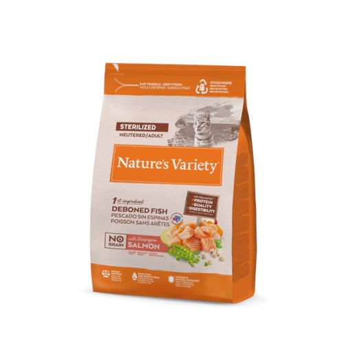 Nature's Variety Cat Sterilized Salmon No Grain