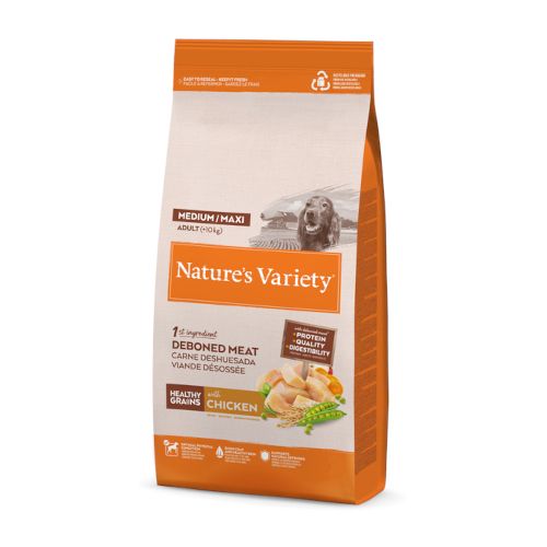 Nature's Variety Dog Med/Maxi Pollo Healthy Grain