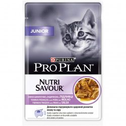 Proplan Nutri Savour Kitten Pavo, 85 G