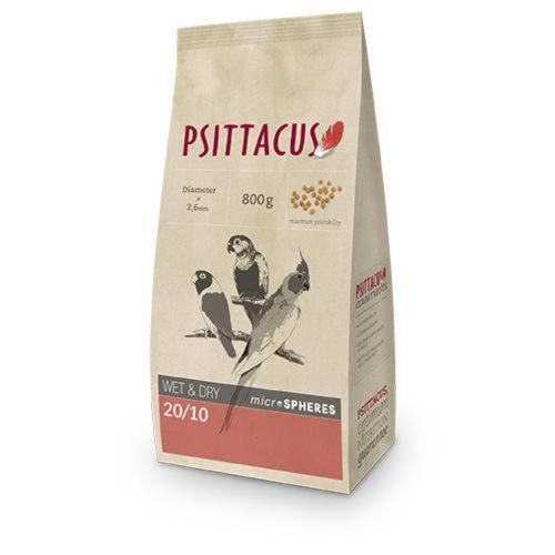 Psittacus Wet-Dry Microspheres 20/10, 800 Gr