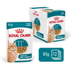 Royal Canin Ageing +11 Gravy, Pack 12u x 85 gr