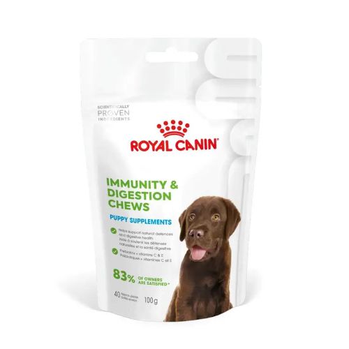 Royal Canin Immunity - Digestion Chews Puppy, 8 x 100 Gr