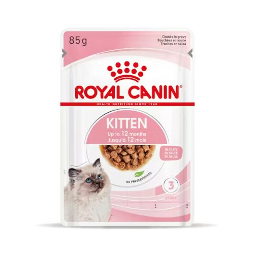 Royal Canin Kitten Gravy, 12 x 85 Gr