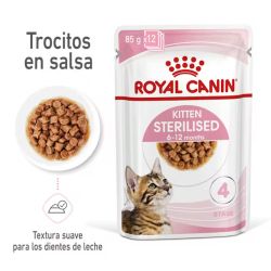 Royal Canin Kitten Gravy, Pack 12u x 85 Gr
