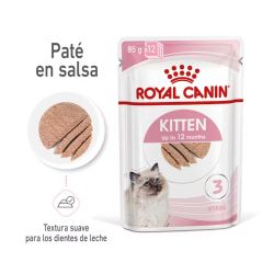 Royal Canin Kitten Loaf-Textura, 12 x 85 Gr