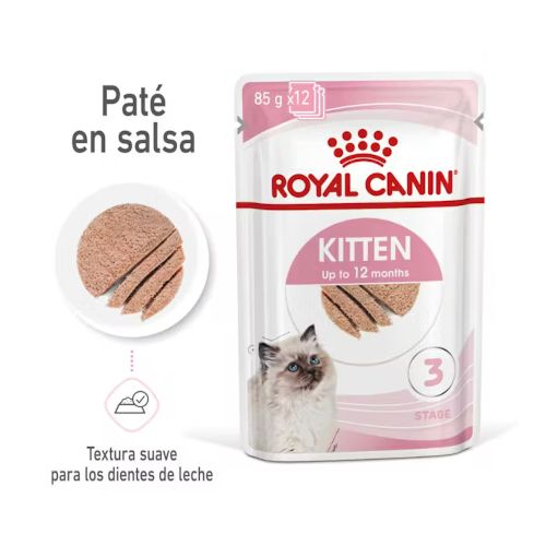 Royal Canin Kitten Loaf-Textura, 12 x 85 Gr