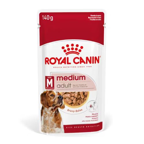 Royal Canin Medium Adult,  10 x 140 gr