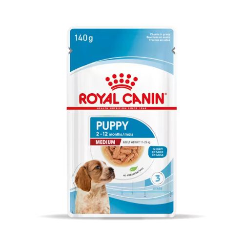 Royal Canin Medium Puppy, 10 x 140 Gr