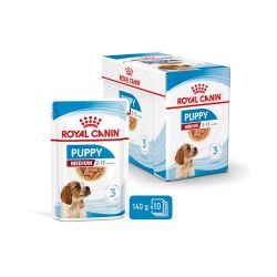 Royal Canin Medium Puppy, 10 x 140 gr