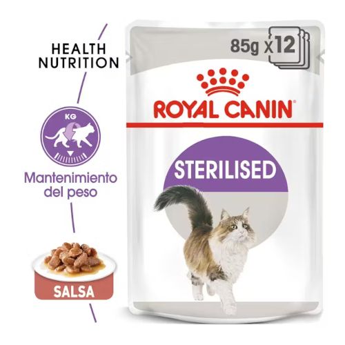 Royal Canin Sterilised Gravy, 12 x 85 Gr