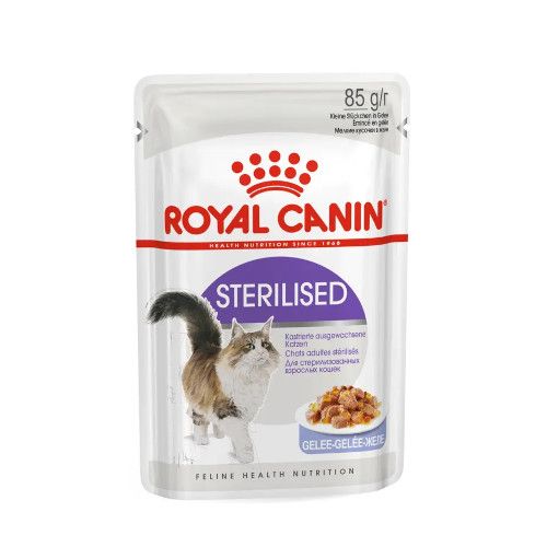 Royal Canin Sterilised  Jelly, Pack 12u x 85 Gr