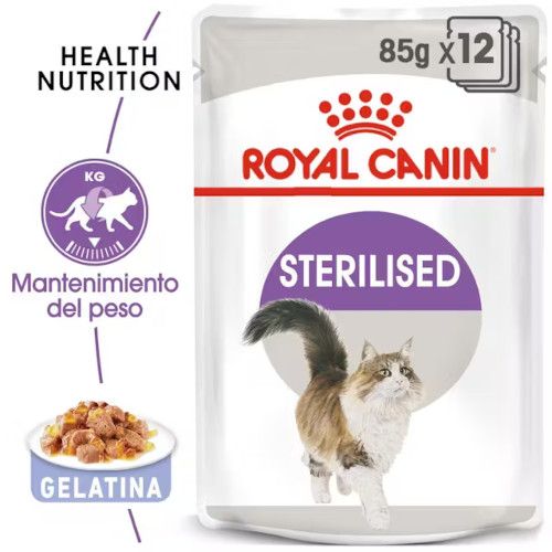 Royal Canin Sterilised  Jelly, Pack 12u x 85 Gr
