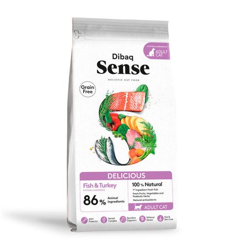 Sense CAT Delicious Pescado y Pavo