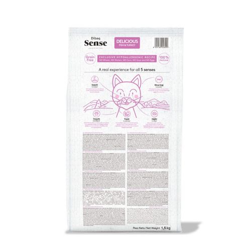 Sense CAT Delicious Pescado y Pavo