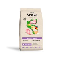 Sense Low Grain Adult Maxi Pavo, 12kg