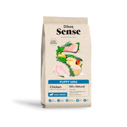 Sense Low Grain Puppy Mini Chicken, 2 Kg