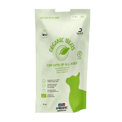 Specific Feline Organic-Treat, 8 x 50 gr