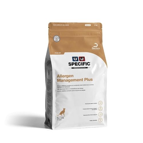 Specific Gato Allergy Manag Plus FOD-HY Salmón,2kg