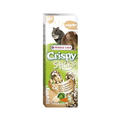 Stick Crispy Arroz y Verduras (Rata/Hamster) 2 unidades